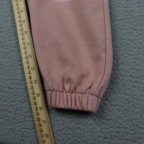 YoungLa Sweatpants Womens Large Pink Drawstring Athletic Comfort College - Picture 7 of 15